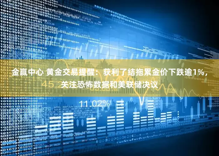 金赢中心 黄金交易提醒：获利了结拖累金价下跌逾1%，关注恐怖数据和美联储决议