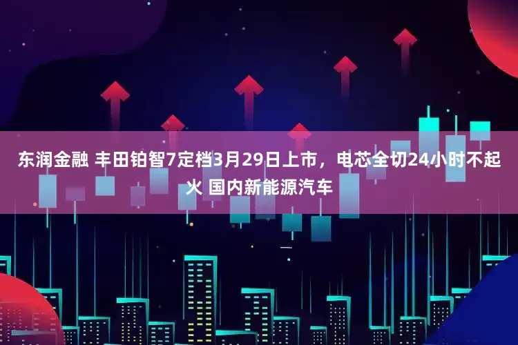 东润金融 丰田铂智7定档3月29日上市，电芯全切24小时不起火 国内新能源汽车